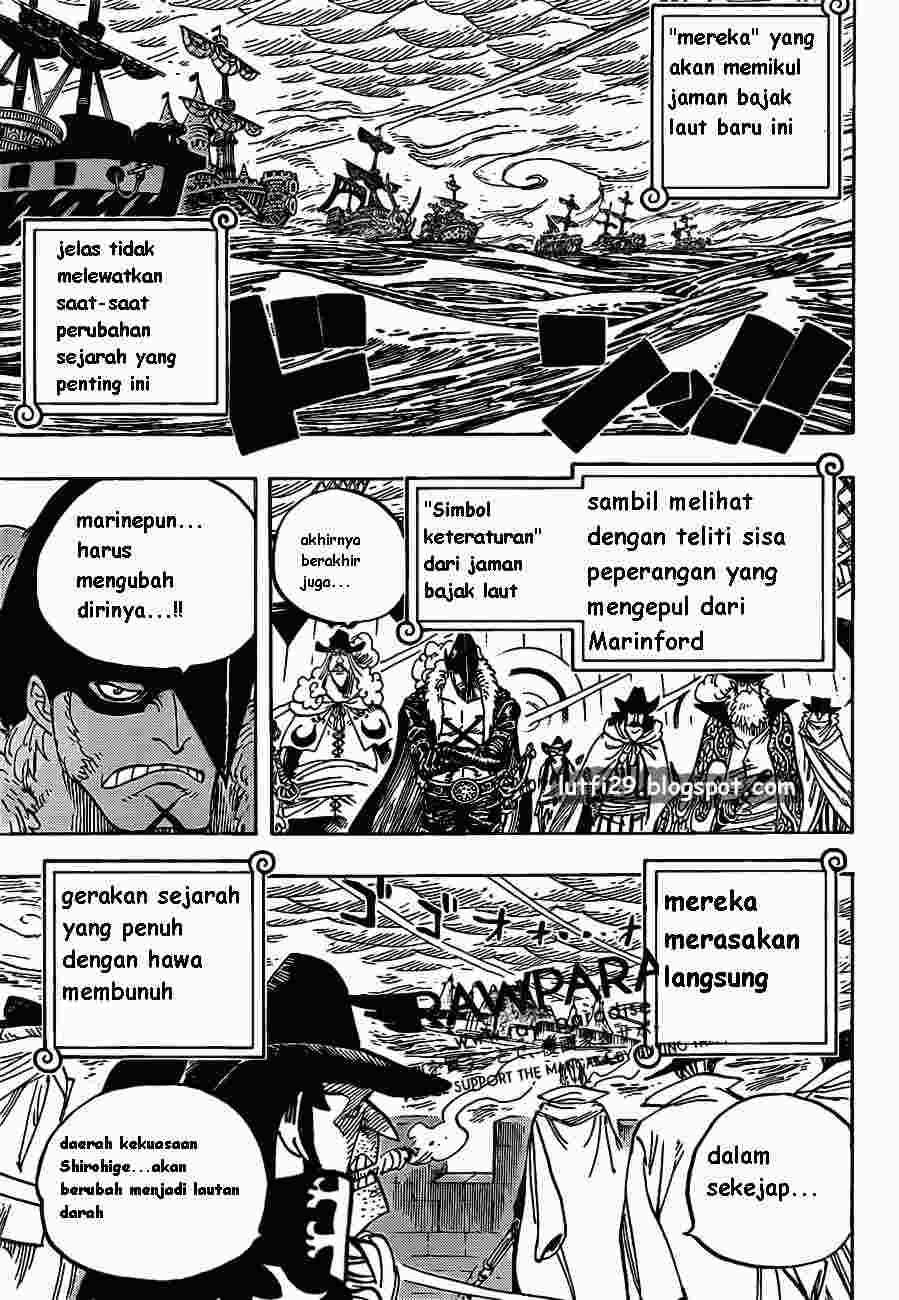 One Piece Chapter 581 Gambar 3