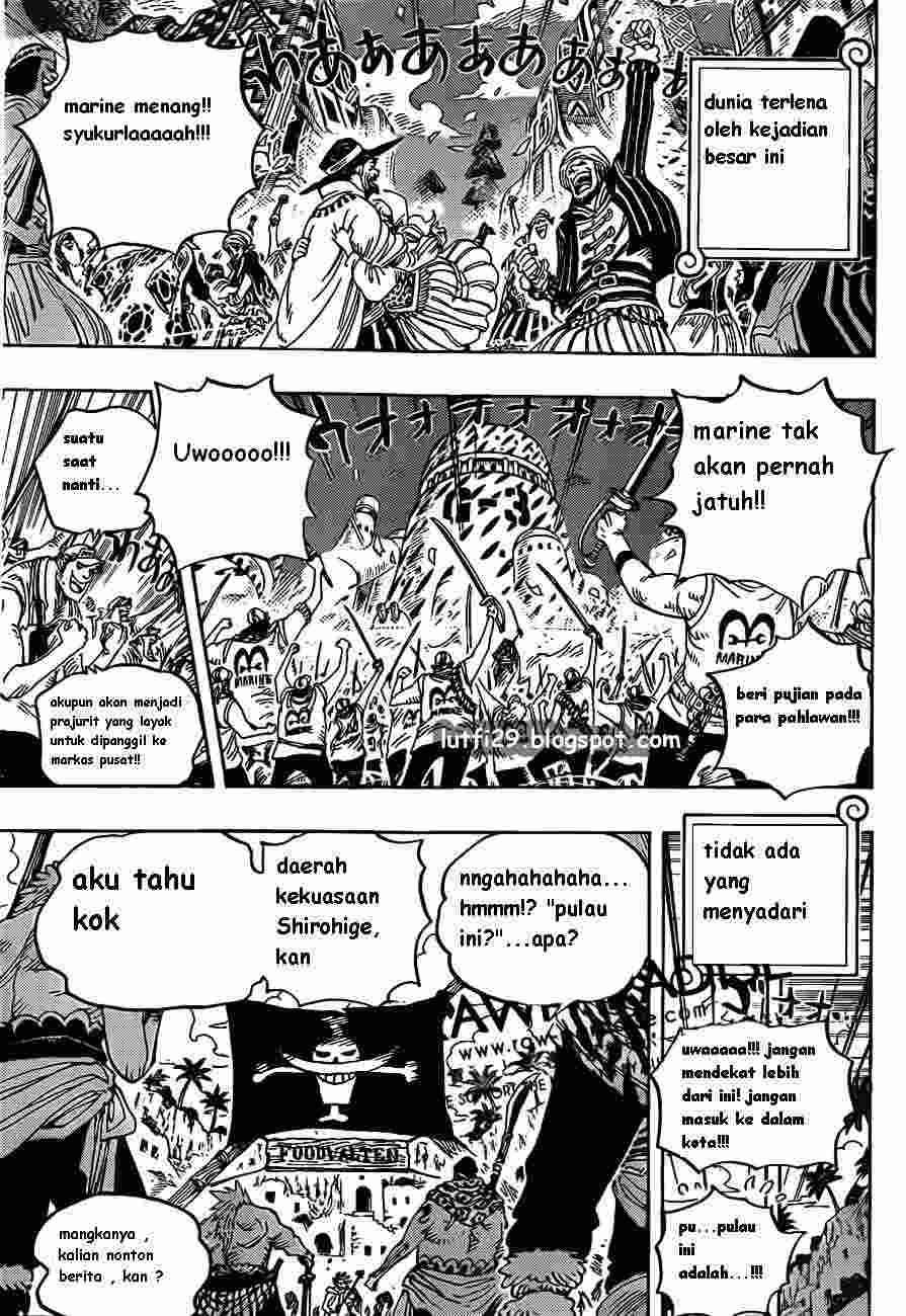 One Piece Chapter 581 Gambar 7
