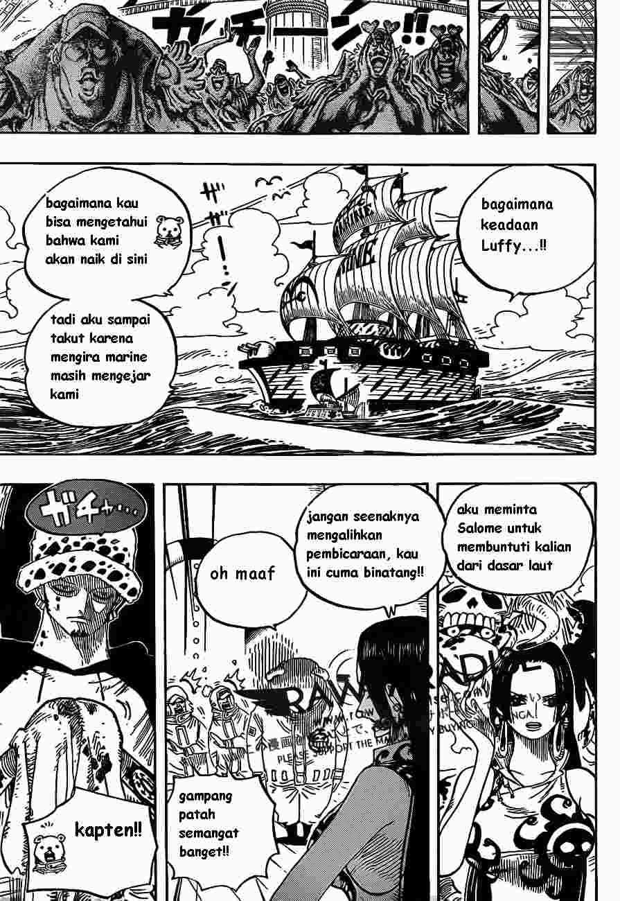 One Piece Chapter 581 Gambar 9