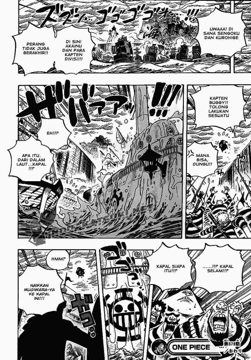 One Piece Chapter 578 Gambar 15