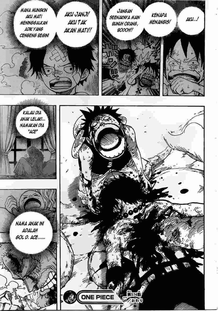One Piece Chapter 574 Gambar 16