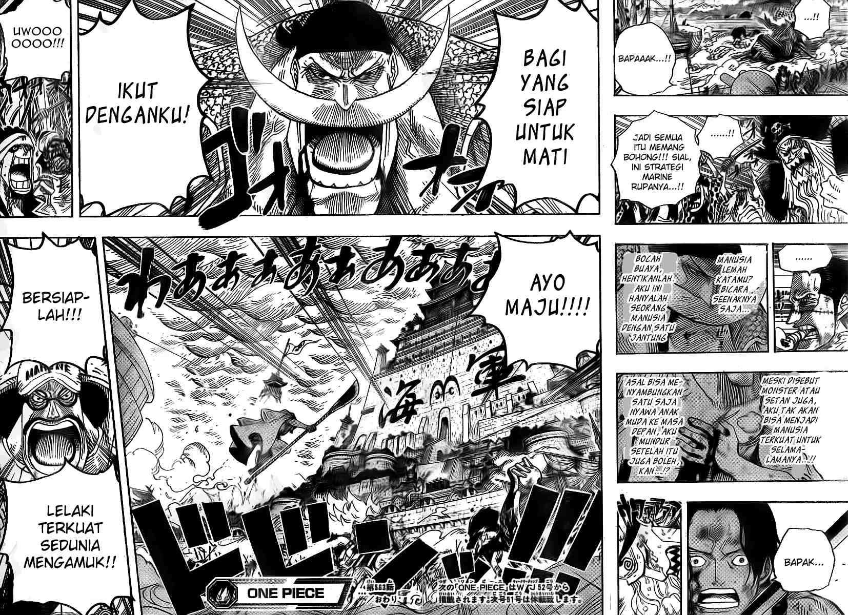 One Piece Chapter 563 Gambar 16