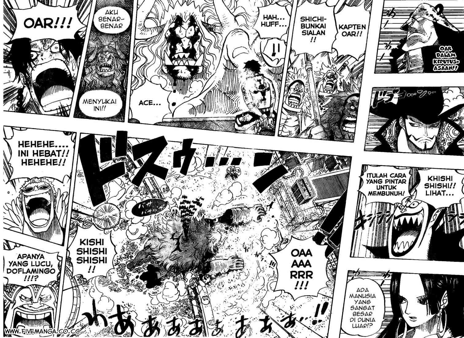 One Piece Chapter 556 Gambar 3