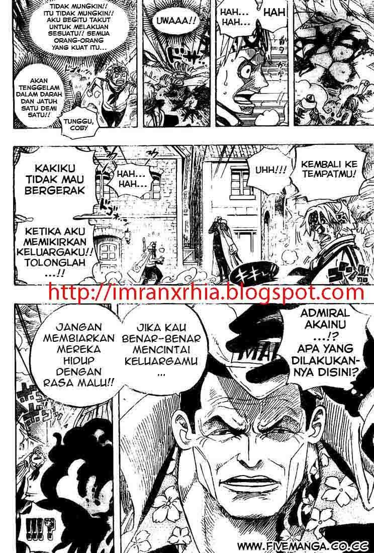 One Piece Chapter 556 Gambar 7