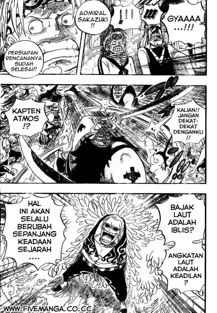 One Piece Chapter 556 Gambar 8