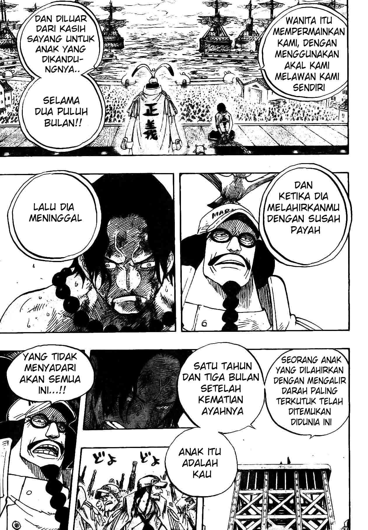 One Piece Chapter 550 Gambar 14