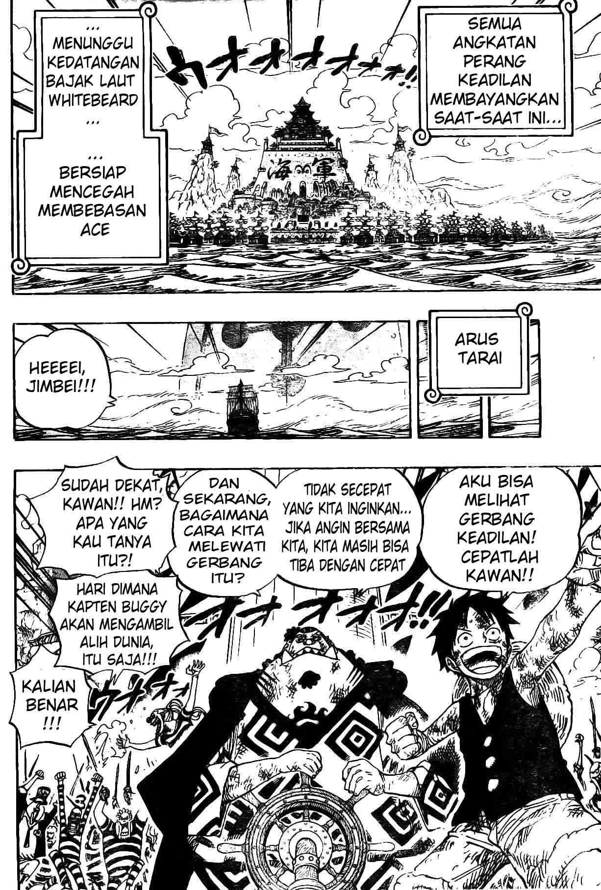 One Piece Chapter 550 Gambar 9