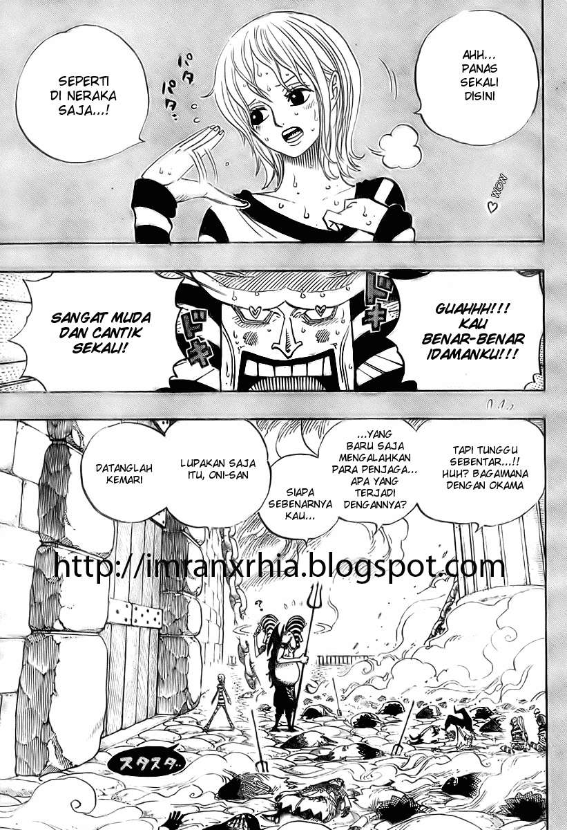 One Piece Chapter 537 Gambar 17