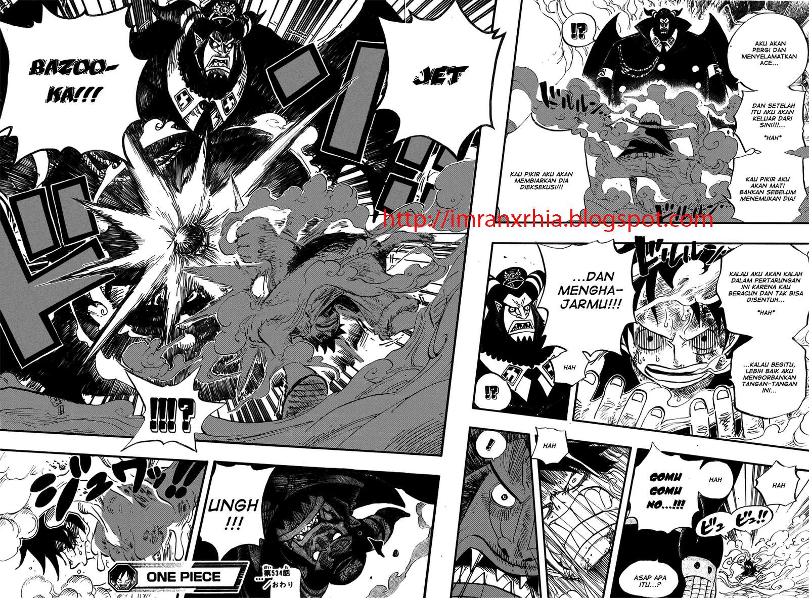 One Piece Chapter 534 Gambar 17