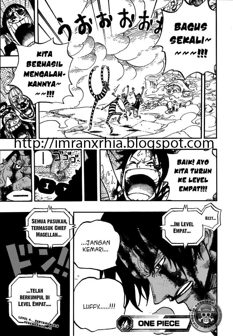 One Piece Chapter 532 Gambar 17