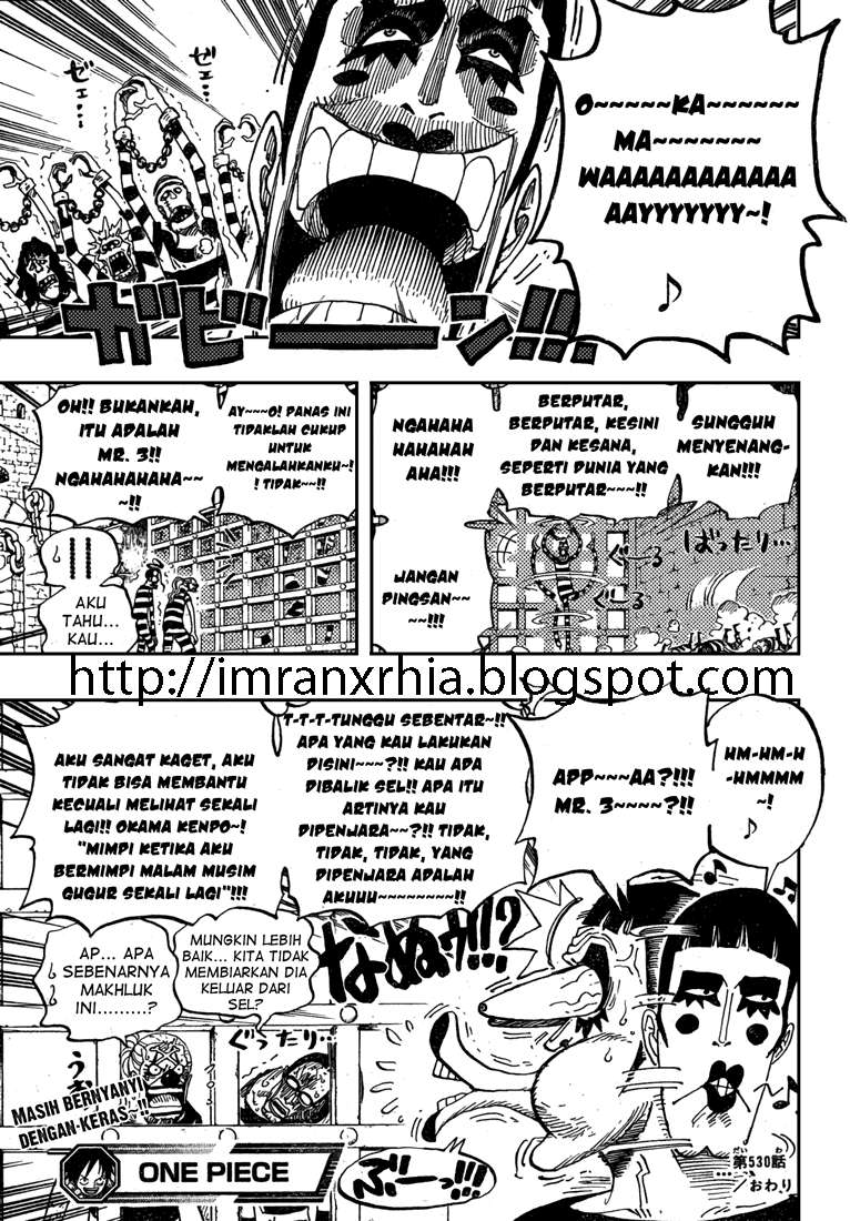One Piece Chapter 530 Gambar 19