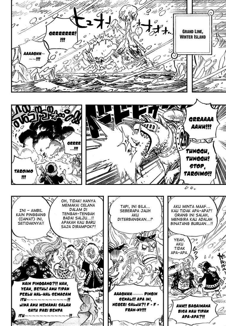 One Piece Chapter 523 Gambar 16