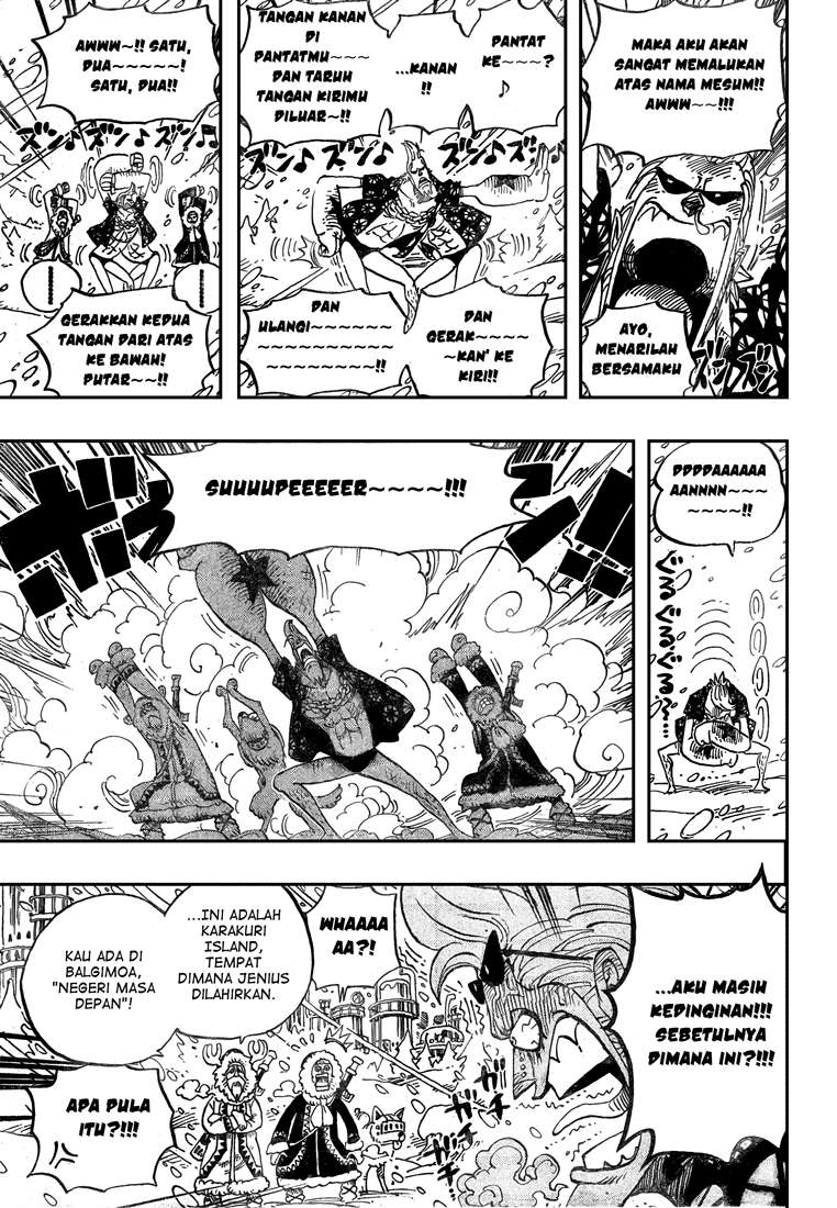 One Piece Chapter 523 Gambar 17
