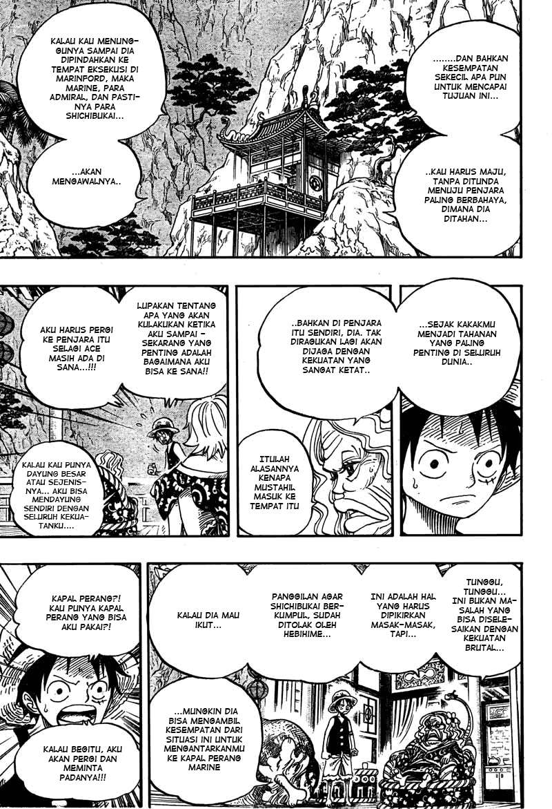 One Piece Chapter 522 Gambar 13