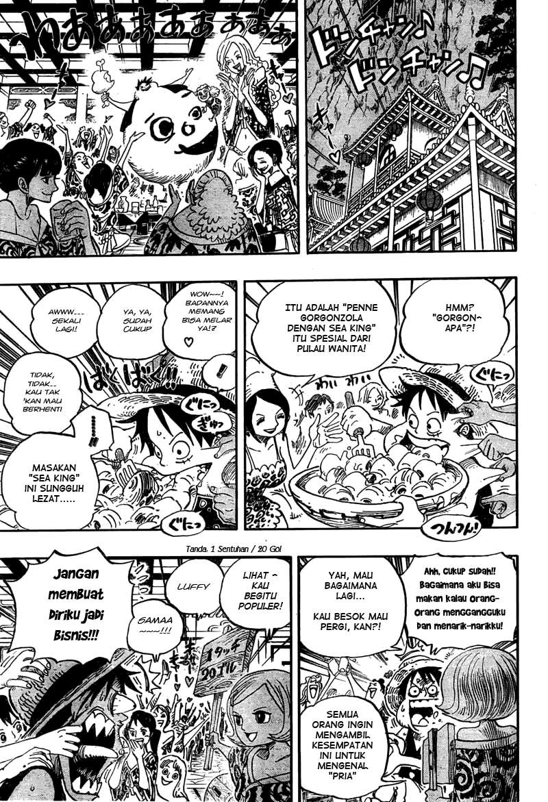 One Piece Chapter 522 Gambar 3