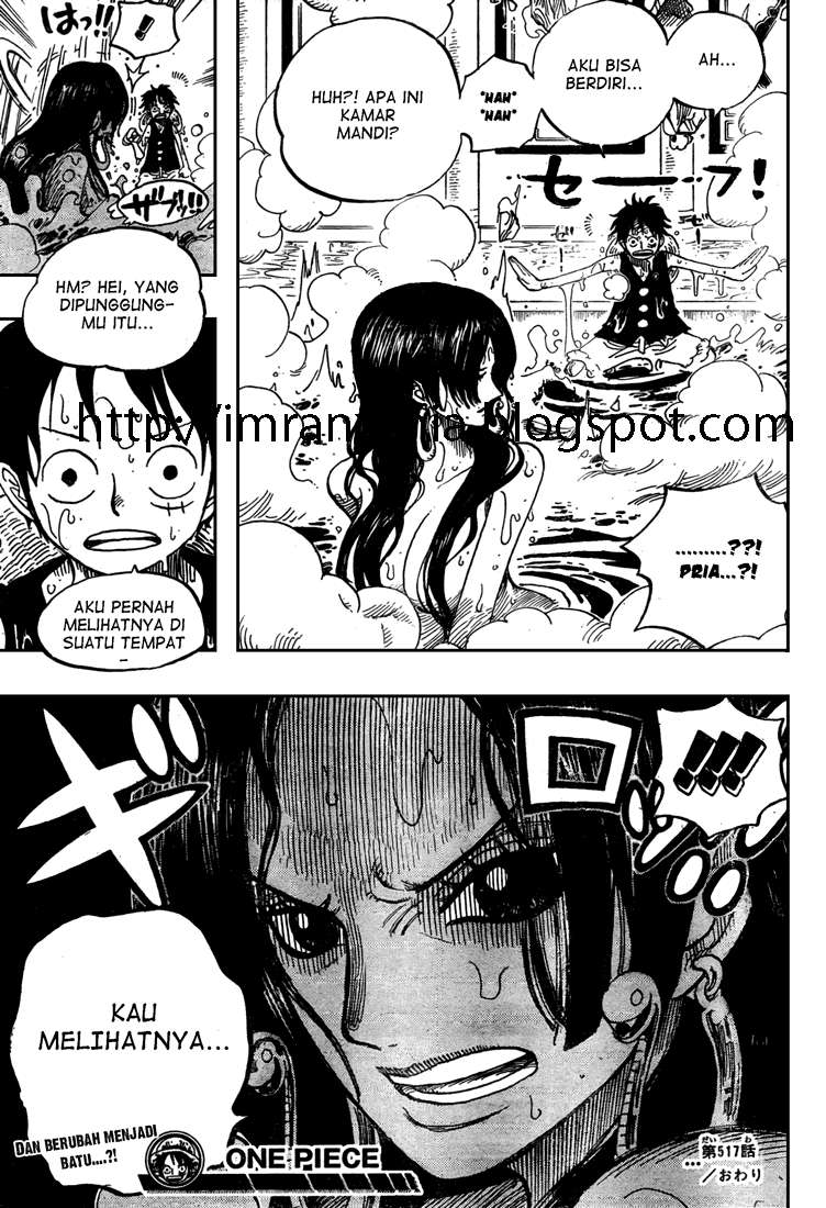 One Piece Chapter 517 Gambar 19