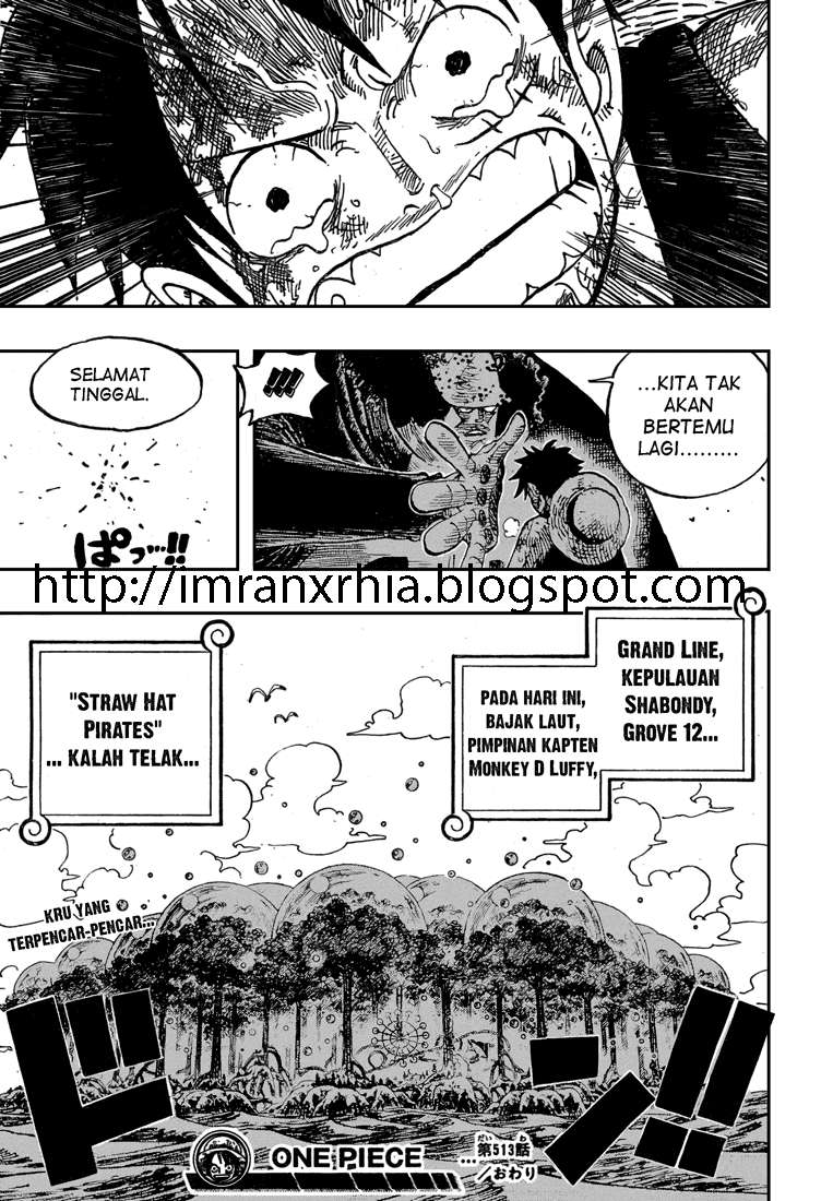 One Piece Chapter 513 Gambar 18