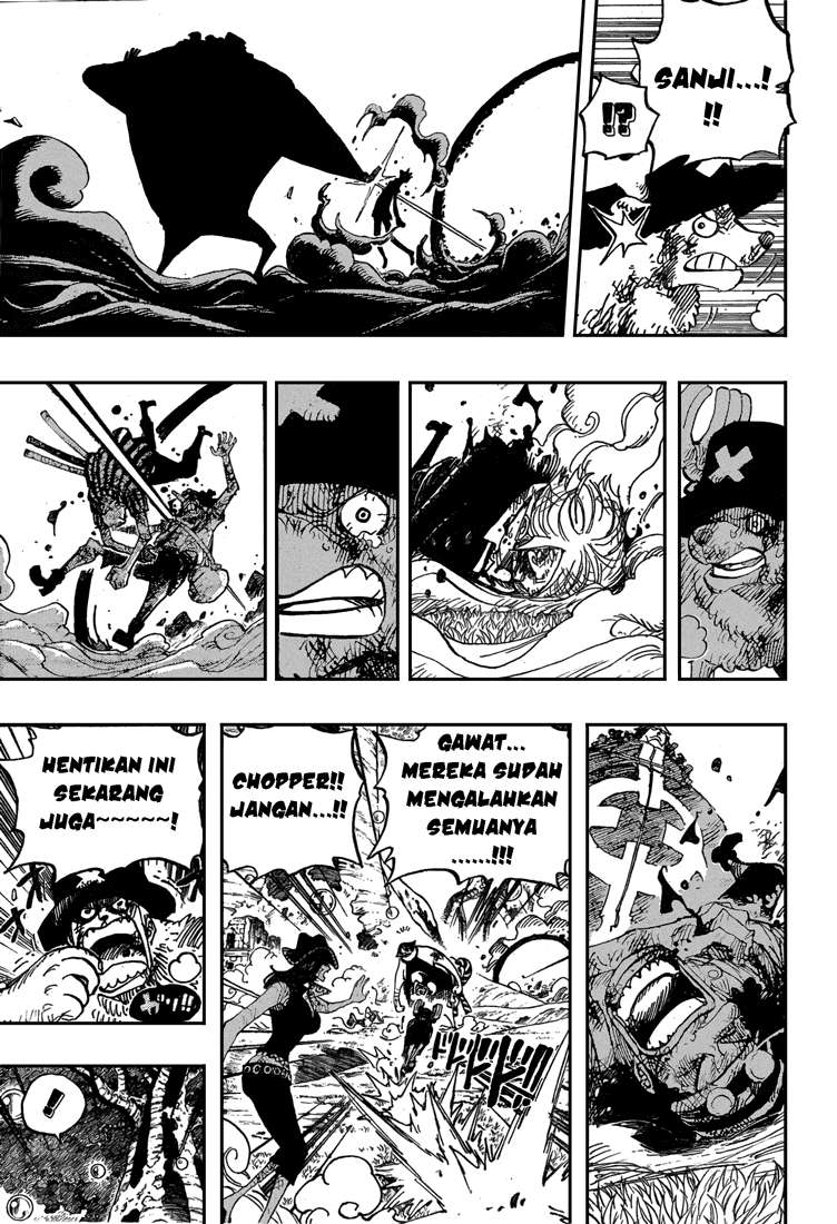 One Piece Chapter 512 Gambar 14