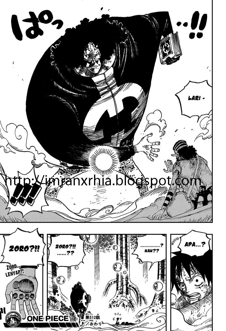 One Piece Chapter 512 Gambar 18