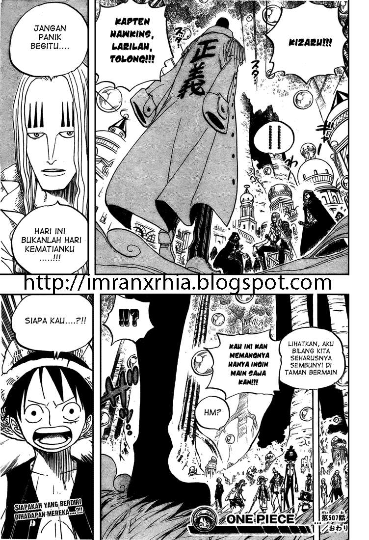 One Piece Chapter 507 Gambar 18