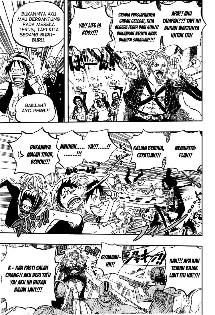 One Piece Chapter 505 Gambar 14