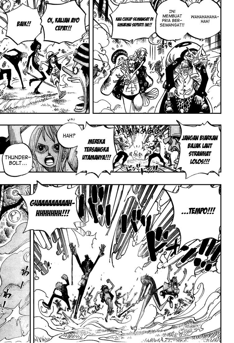 One Piece Chapter 505 Gambar 16