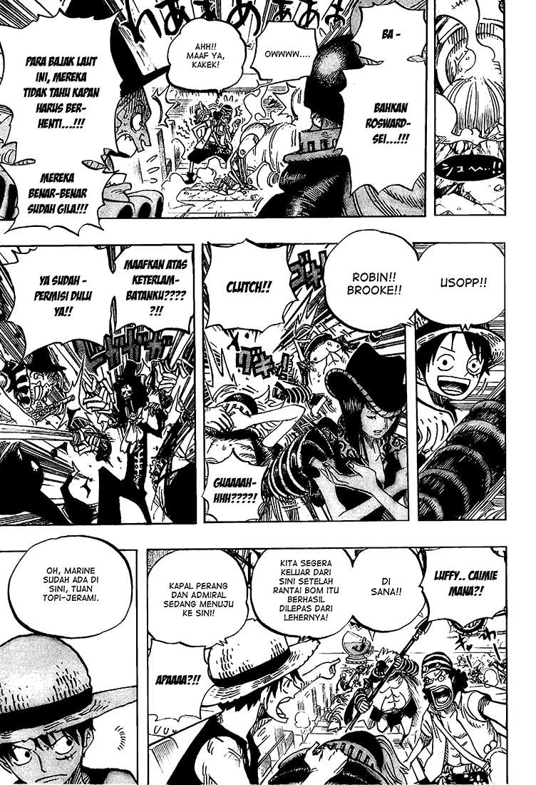 One Piece Chapter 503 Gambar 12
