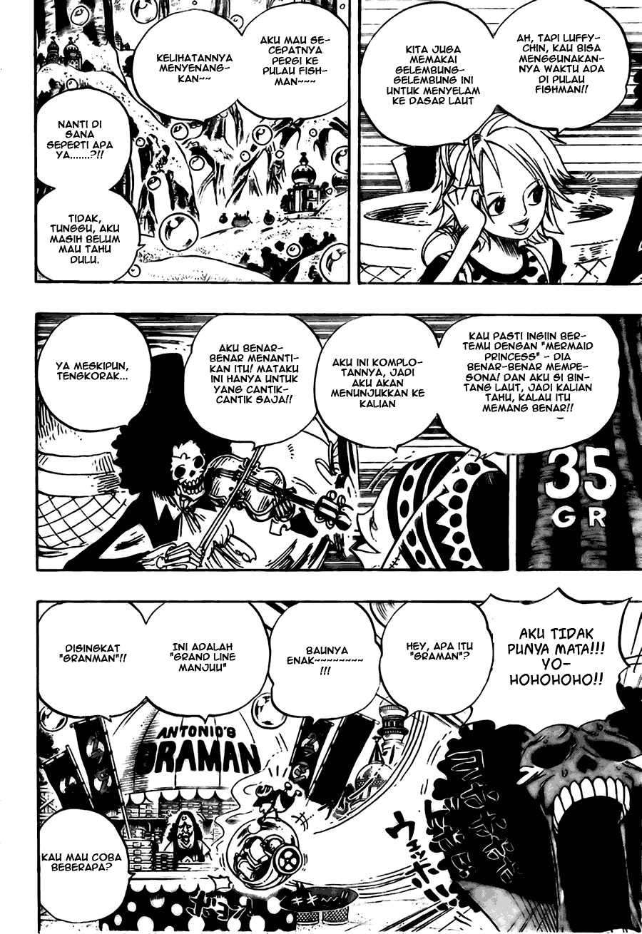 One Piece Chapter 497 Gambar 11