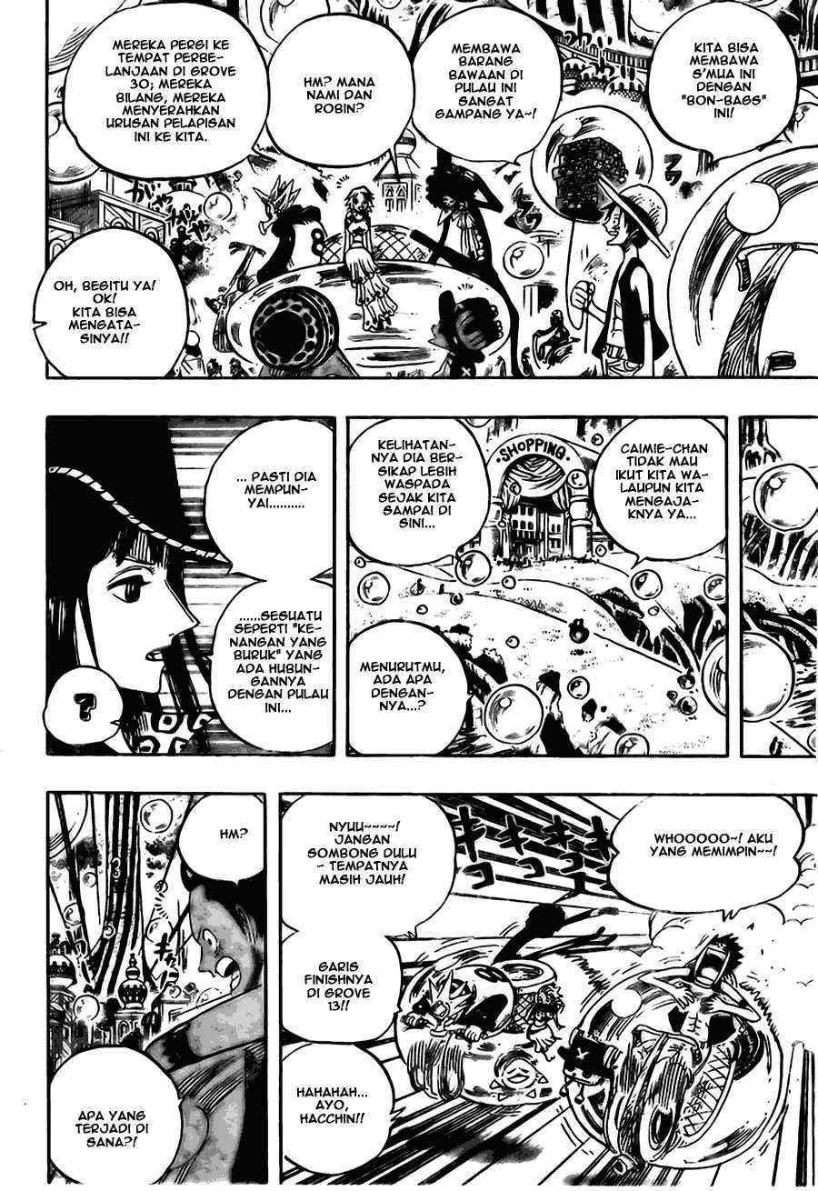 One Piece Chapter 497 Gambar 13