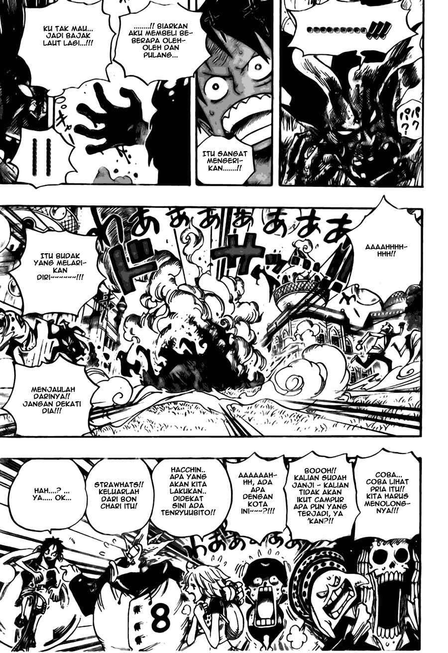 One Piece Chapter 497 Gambar 16