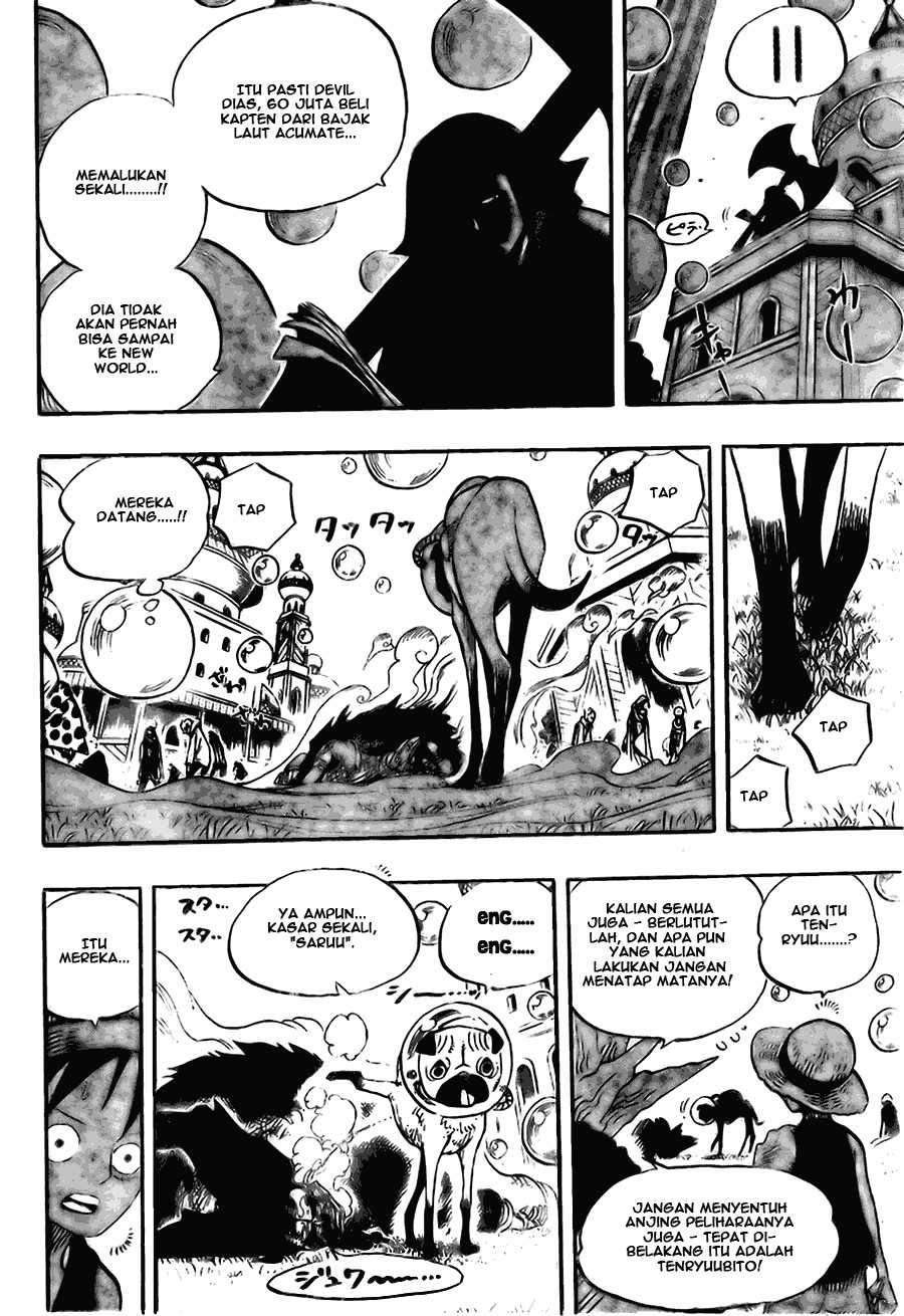 One Piece Chapter 497 Gambar 17