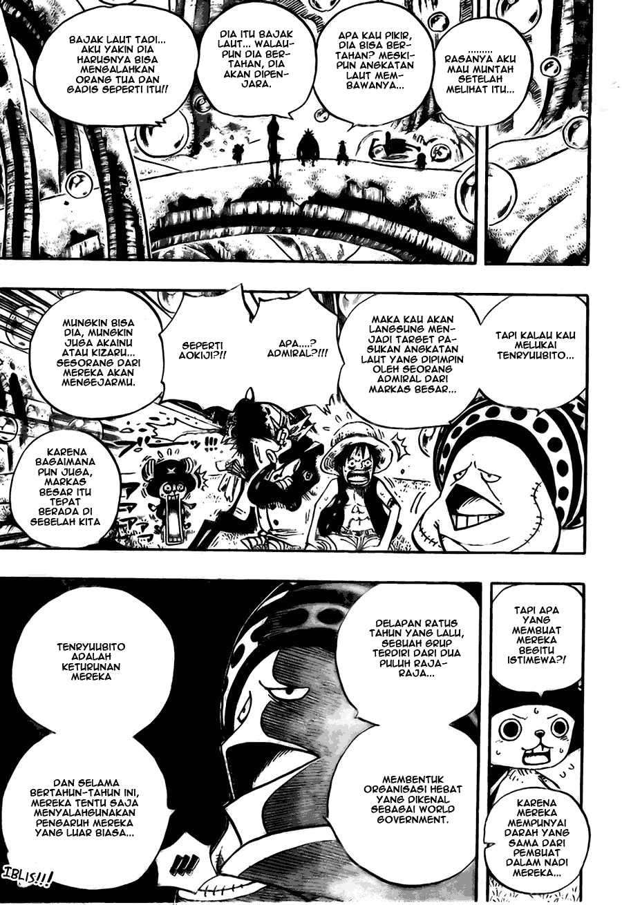 One Piece Chapter 497 Gambar 20