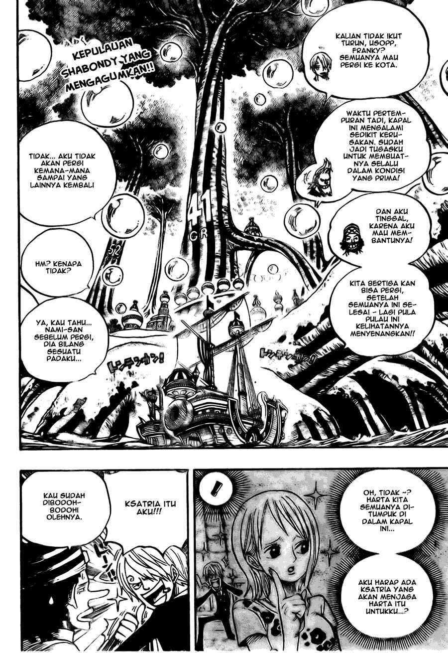 One Piece Chapter 497 Gambar 3