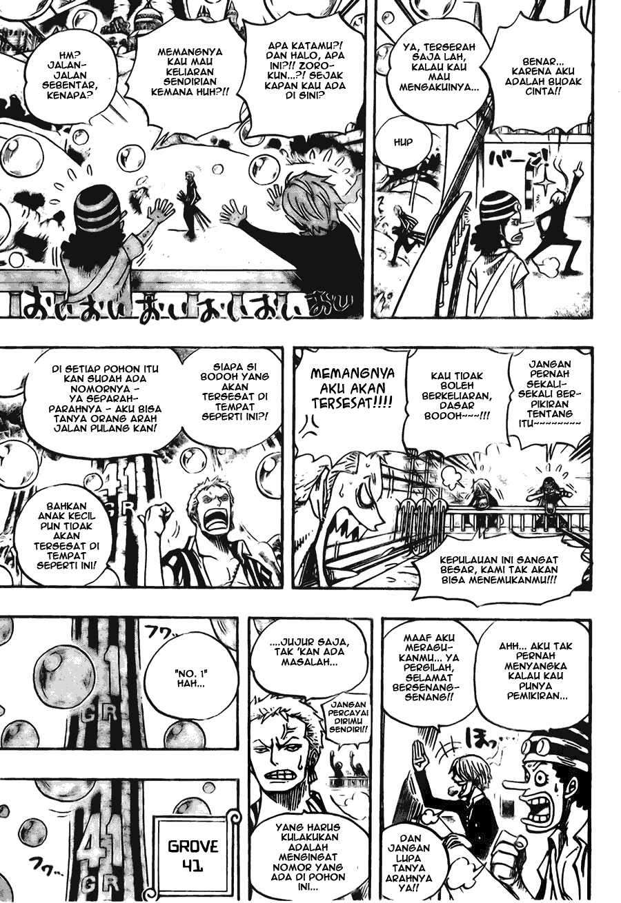 One Piece Chapter 497 Gambar 4