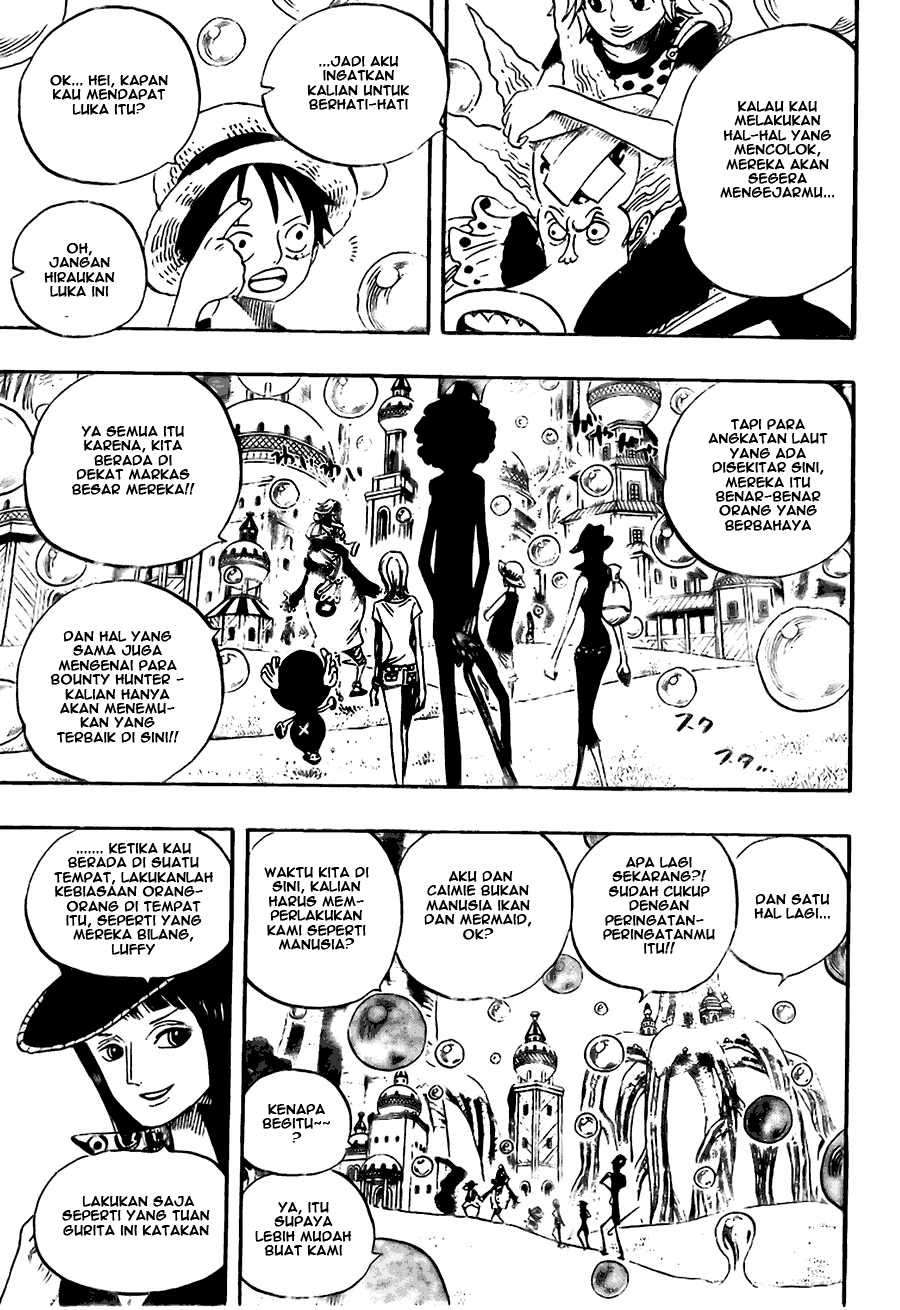 One Piece Chapter 497 Gambar 6