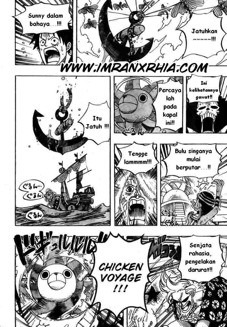 One Piece Chapter 495 Gambar 10