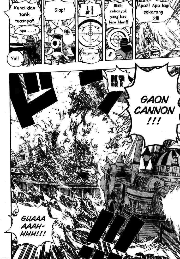 One Piece Chapter 495 Gambar 12