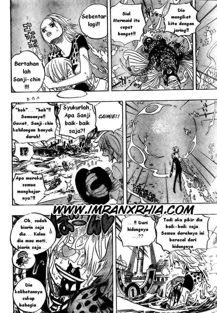 One Piece Chapter 495 Gambar 14
