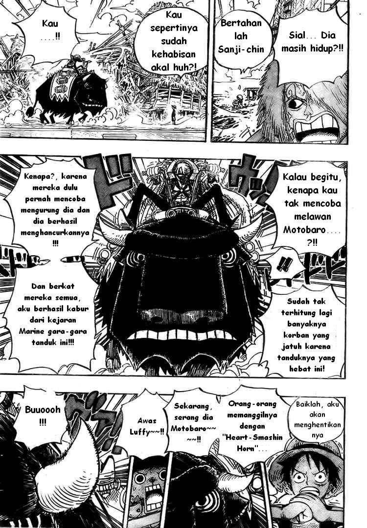 One Piece Chapter 495 Gambar 15