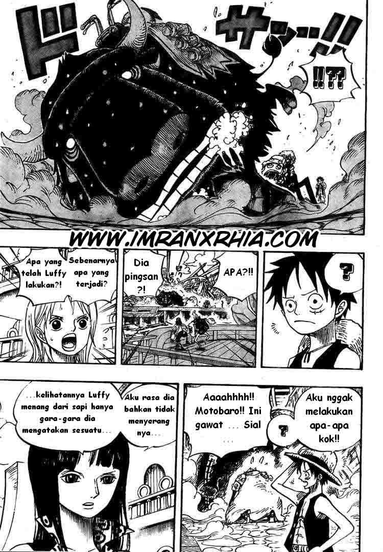 One Piece Chapter 495 Gambar 17