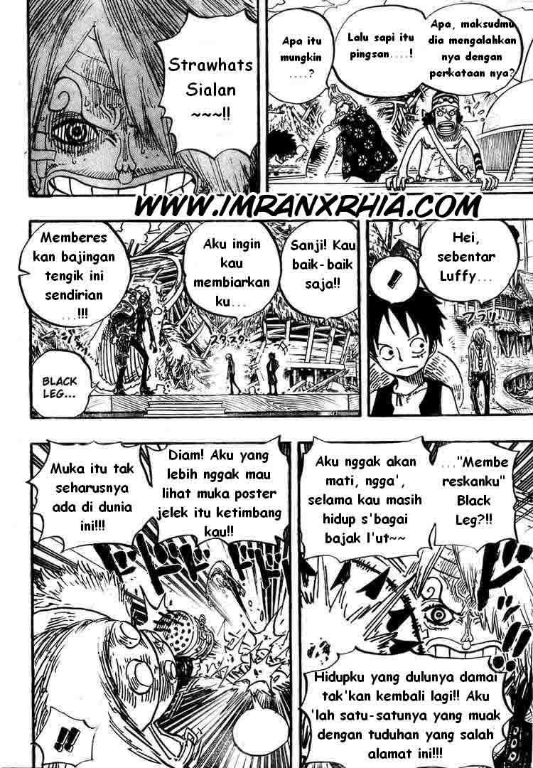One Piece Chapter 495 Gambar 18