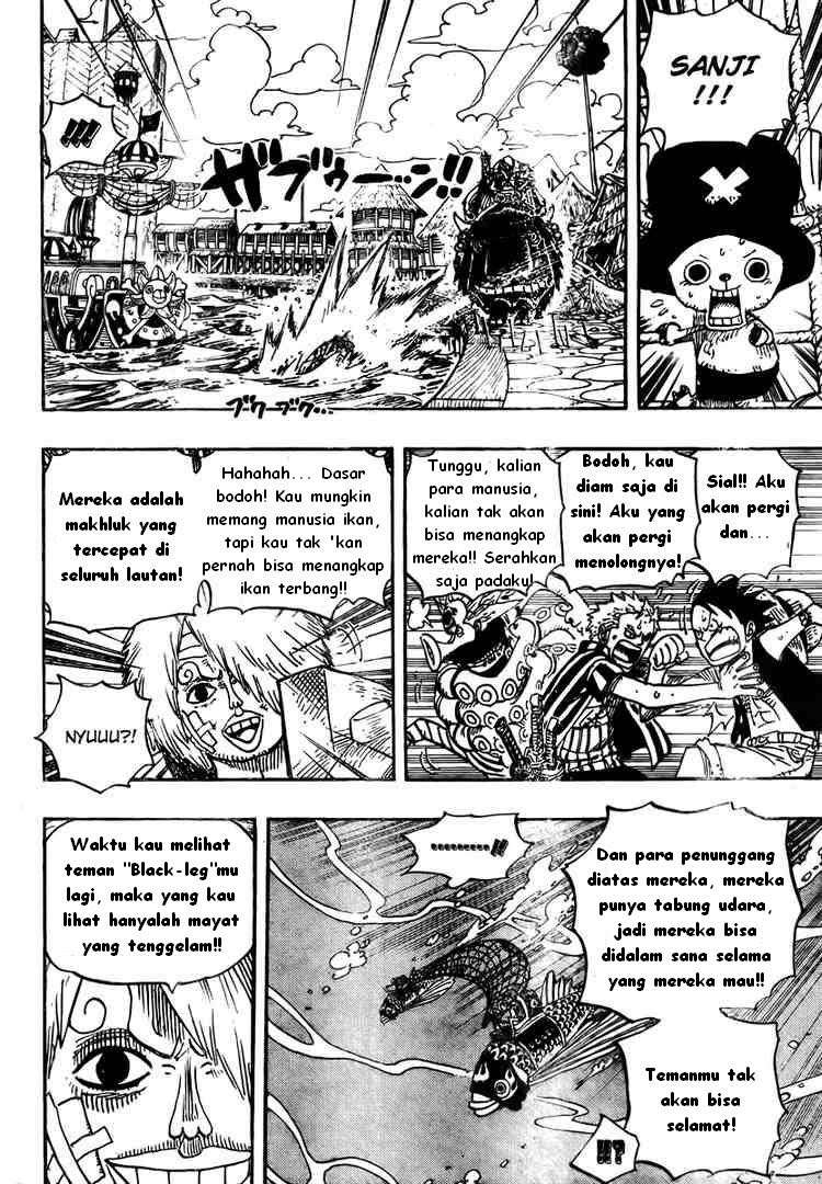 One Piece Chapter 495 Gambar 6