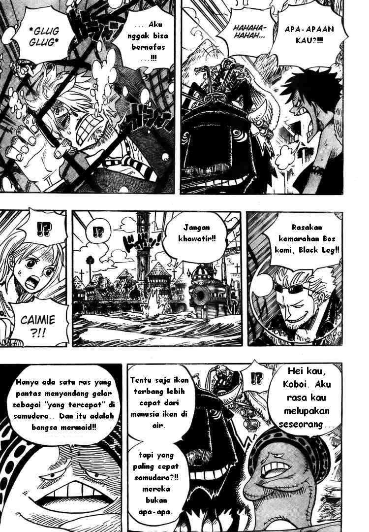 One Piece Chapter 495 Gambar 7