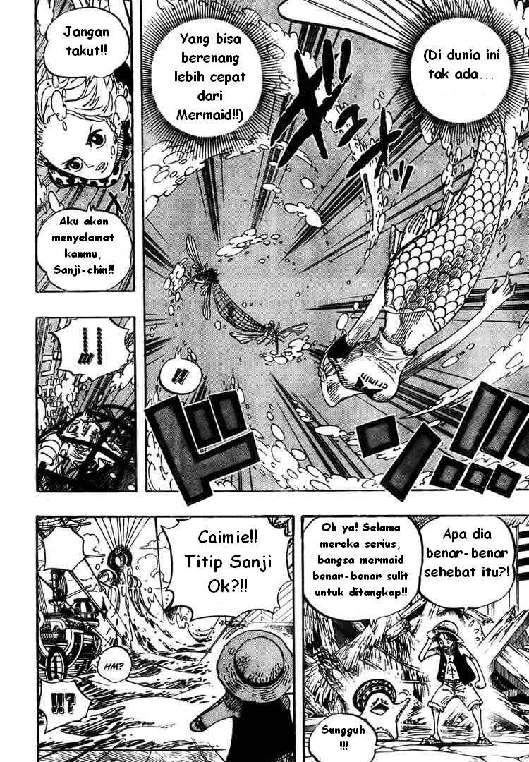 One Piece Chapter 495 Gambar 8