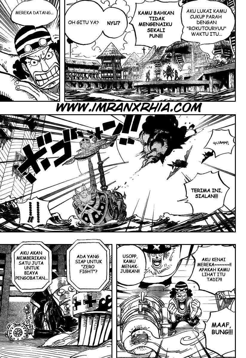 One Piece Chapter 493 Gambar 11