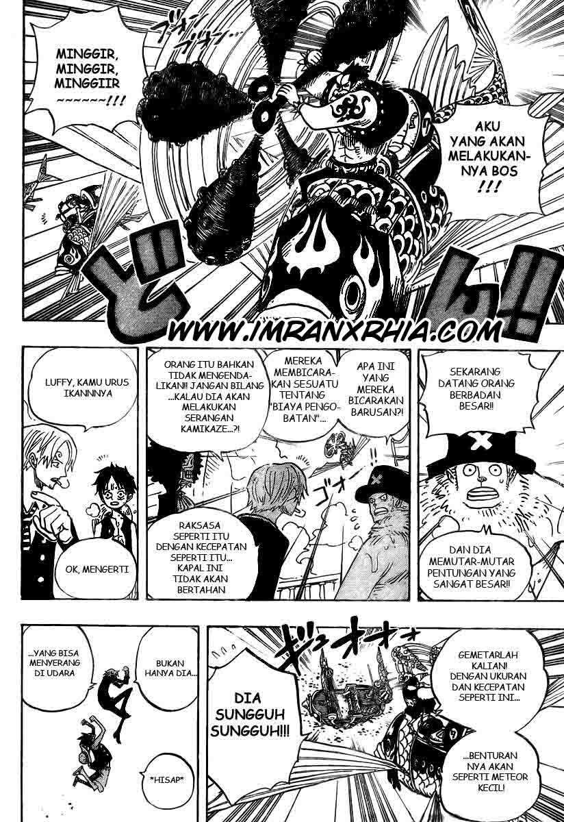 One Piece Chapter 493 Gambar 12