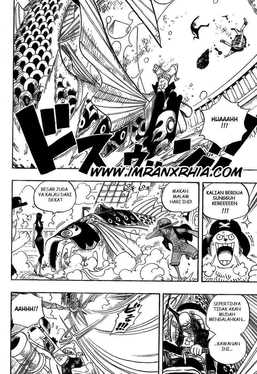One Piece Chapter 493 Gambar 14
