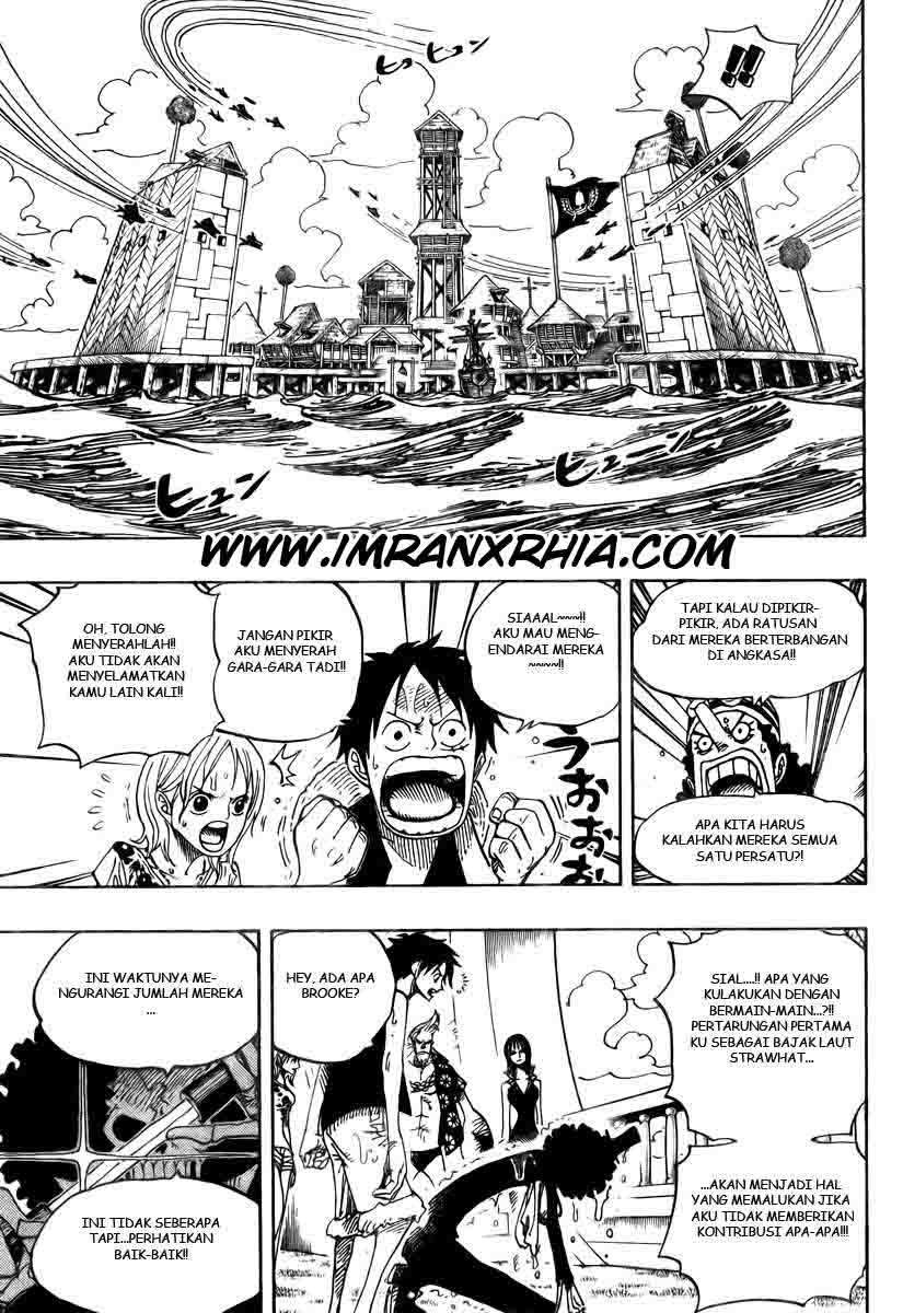 One Piece Chapter 493 Gambar 15