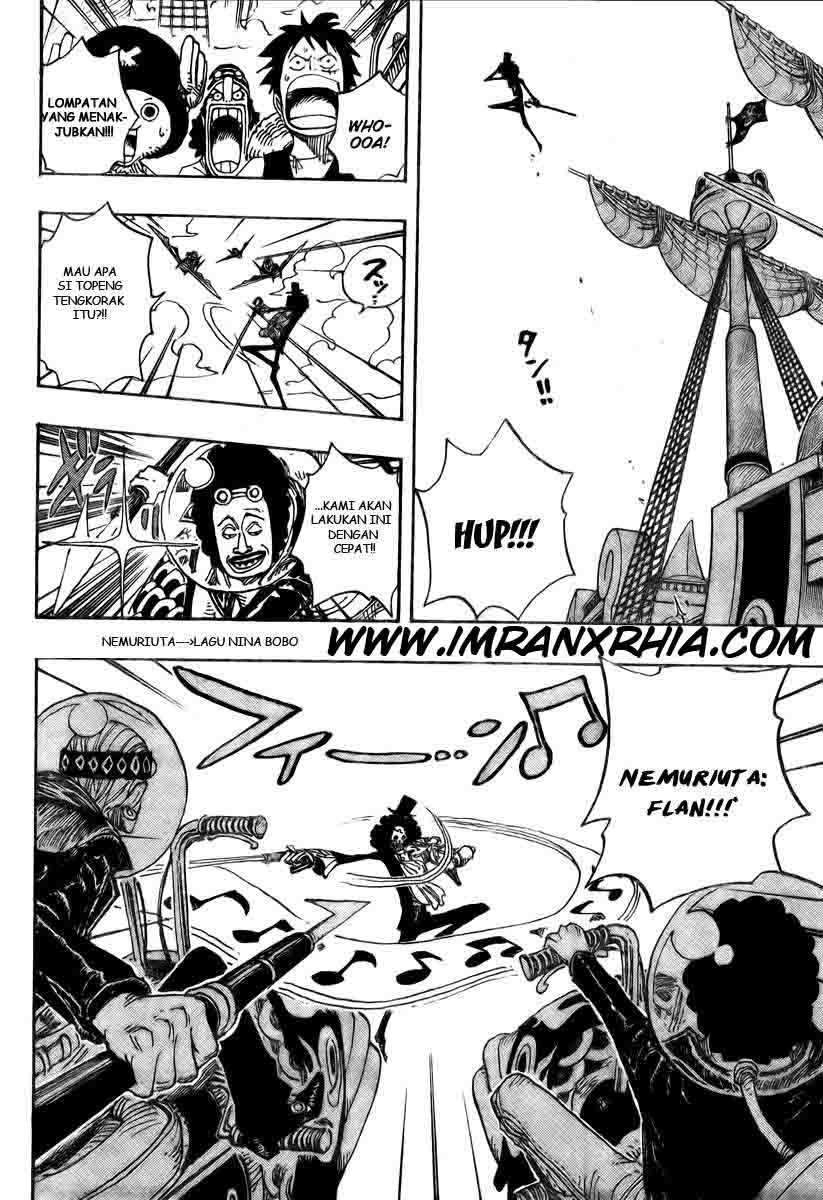 One Piece Chapter 493 Gambar 16