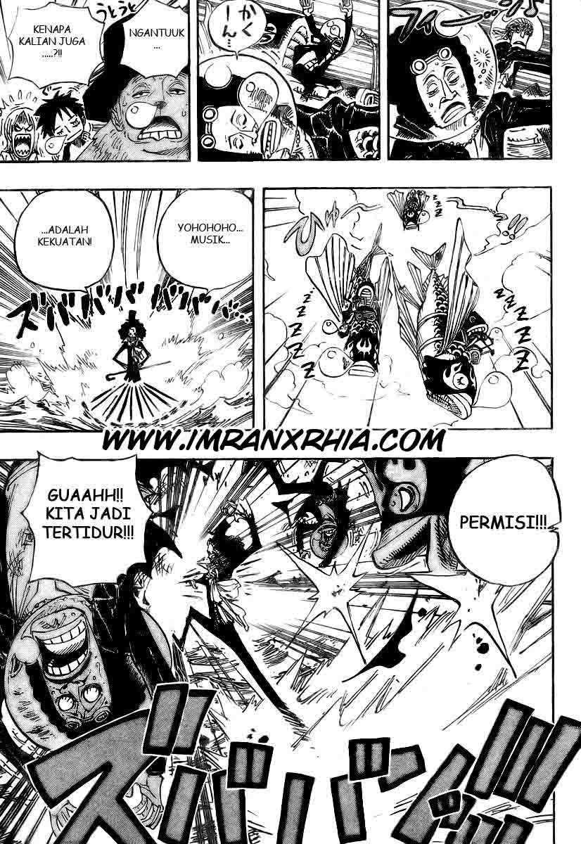 One Piece Chapter 493 Gambar 17